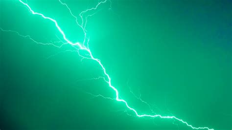 A triumvirate of green lightning .
